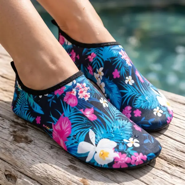 حذاء بحر نسائي بتصميم مشجر موديل SHOES.14